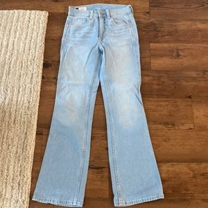 Light wash vintage flare GAP jeans